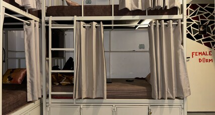BYOC Hostels Room Type - Bed in 6-Bed Female Dormitory Room