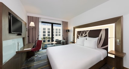 Novotel New Delhi Aerocity Room Type - Premier King Room -Pool View Novotel New Delhi Aerocity Room Type - Premier King Room -Pool View