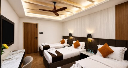 Gulf Hotel Mumbai - The Boutique Hotel Colaba Mumbai Room Type - Executive Triple Non window