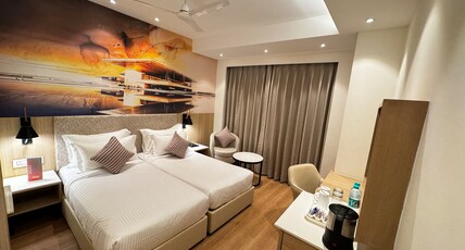 Tulip Inn Chandigarh Zirakpur Room Type - Deluxe Room - 2 Single Beds