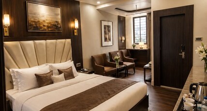 HOTEL RUDRANSH Room Type - Standard Room With Countryside View HOTEL RUDRANSH Room Type - Standard Room With Countryside View