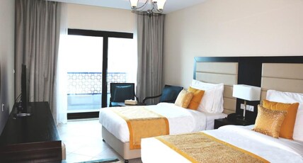 Al Bahar Beach Resort & Hotel Apartments Room Type - Two Bedroom Apartment - Sea View Al Bahar Beach Resort & Hotel Apartments Room Type - Two Bedroom Apartment - Sea View