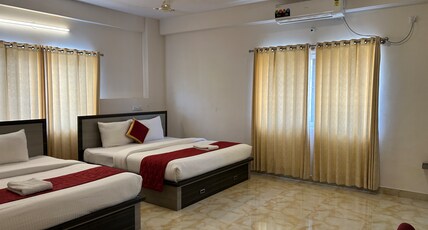 M S Comforts Room Type - Deluxe Family Room (AC)