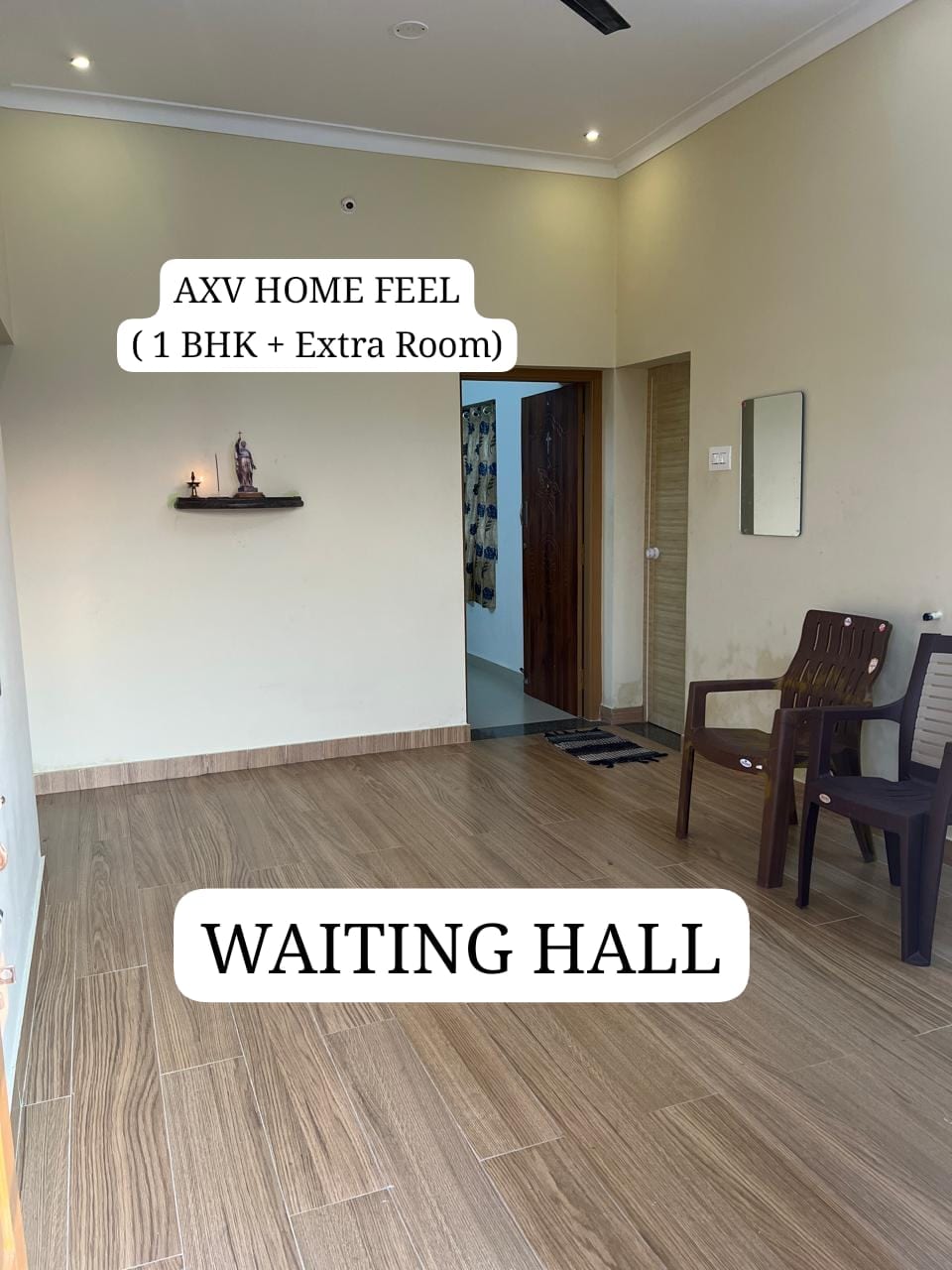 AXV HOME FEEL-1 BHK Extra Room - Tap to explore photos