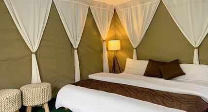 Camp Cloud9miles | Swiss Tents & Cottage Room Type - Gazebo Swiss Tents With Mountain View Camp Cloud9miles | Swiss Tents & Cottage Room Type - Gazebo Swiss Tents With Mountain View