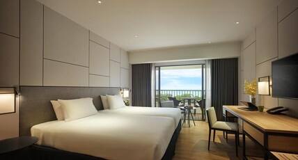 PARKROYAL Penang Resort Room Type - Premier Twin Room with Seaview PARKROYAL Penang Resort Room Type - Premier Twin Room with Seaview