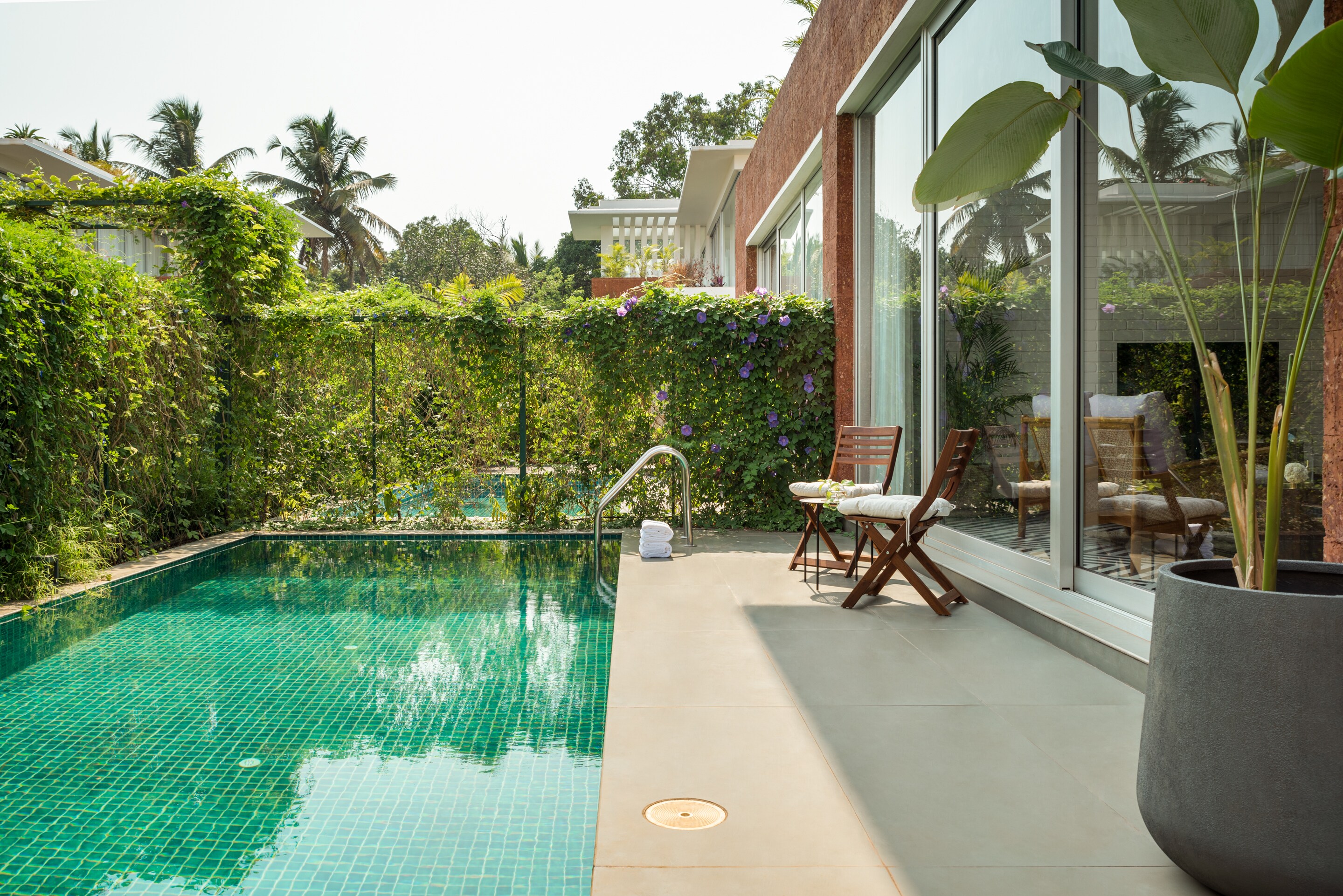 La Sierra - 3 BHK Private Pool Villa at Vagator by The Blue Kite (06) - Tap to explore photos