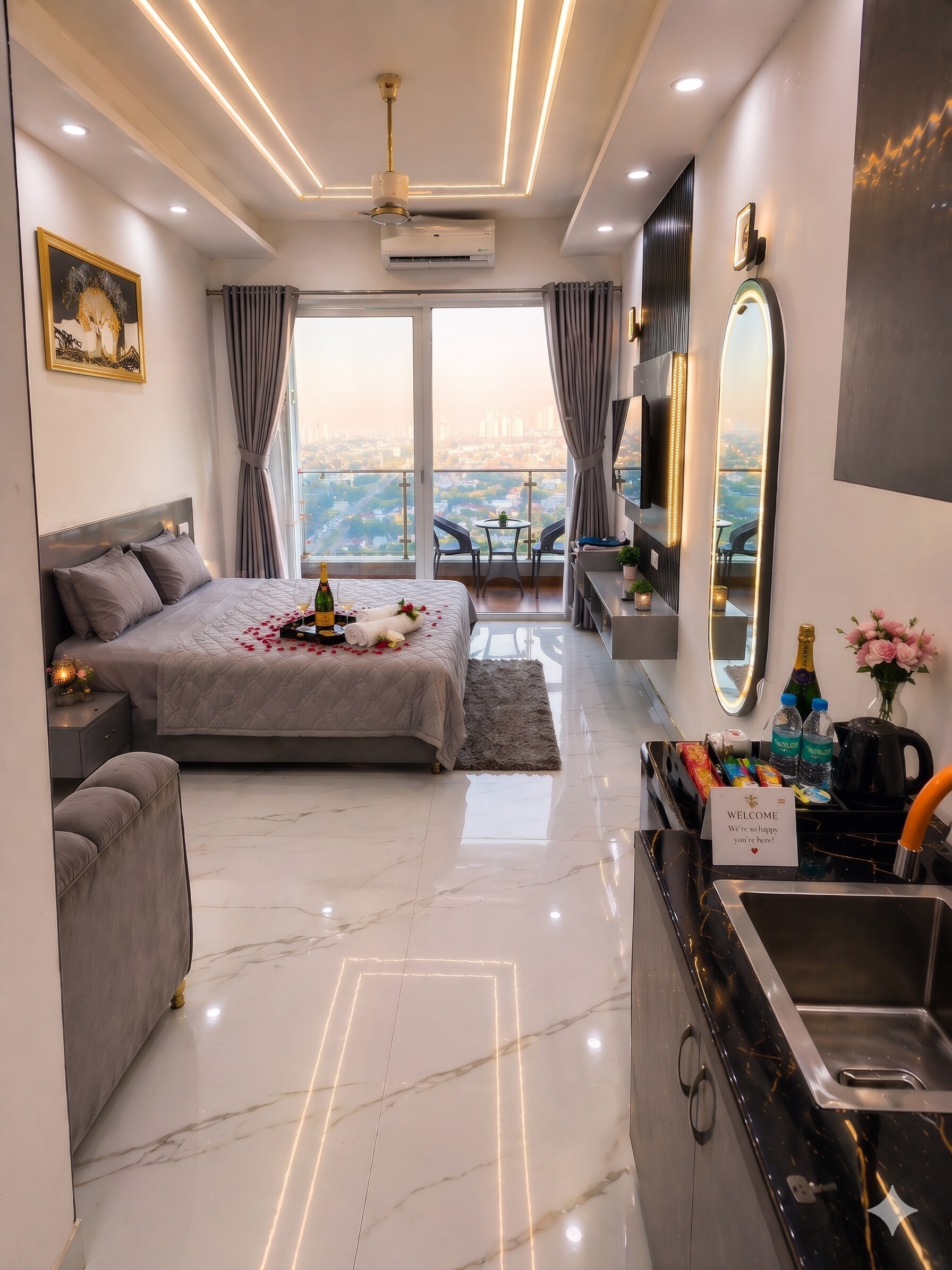 Couples preferred studio apartment - Tap to explore photos