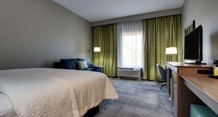 Hampton Inn & Suites by Hilton Knightdale Raleigh Room Type - 1 KING SFBD MIC FRG NS