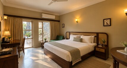 Kings Abode - Luxuria Ranakpur by Moustache Room Type - Premium Room with Plunge Pool