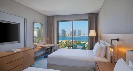 DoubleTree by Hilton Sharjah Waterfront Hotel & Residences Room Type - TWO DOUBLE SUP ROOM VIEW