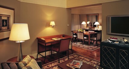 The Leela Mumbai Room Type - Deluxe Suite with Bathtub, Airport Transfers, High Tea and Evening Cocktail Hours
