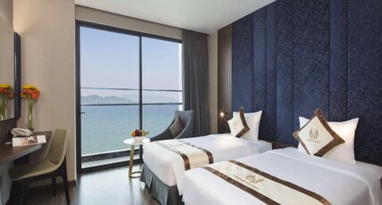 Vesna Hotel Nha Trang Room Type - Premier Ocean View Twin with Balcony Vesna Hotel Nha Trang Room Type - Premier Ocean View Twin with Balcony