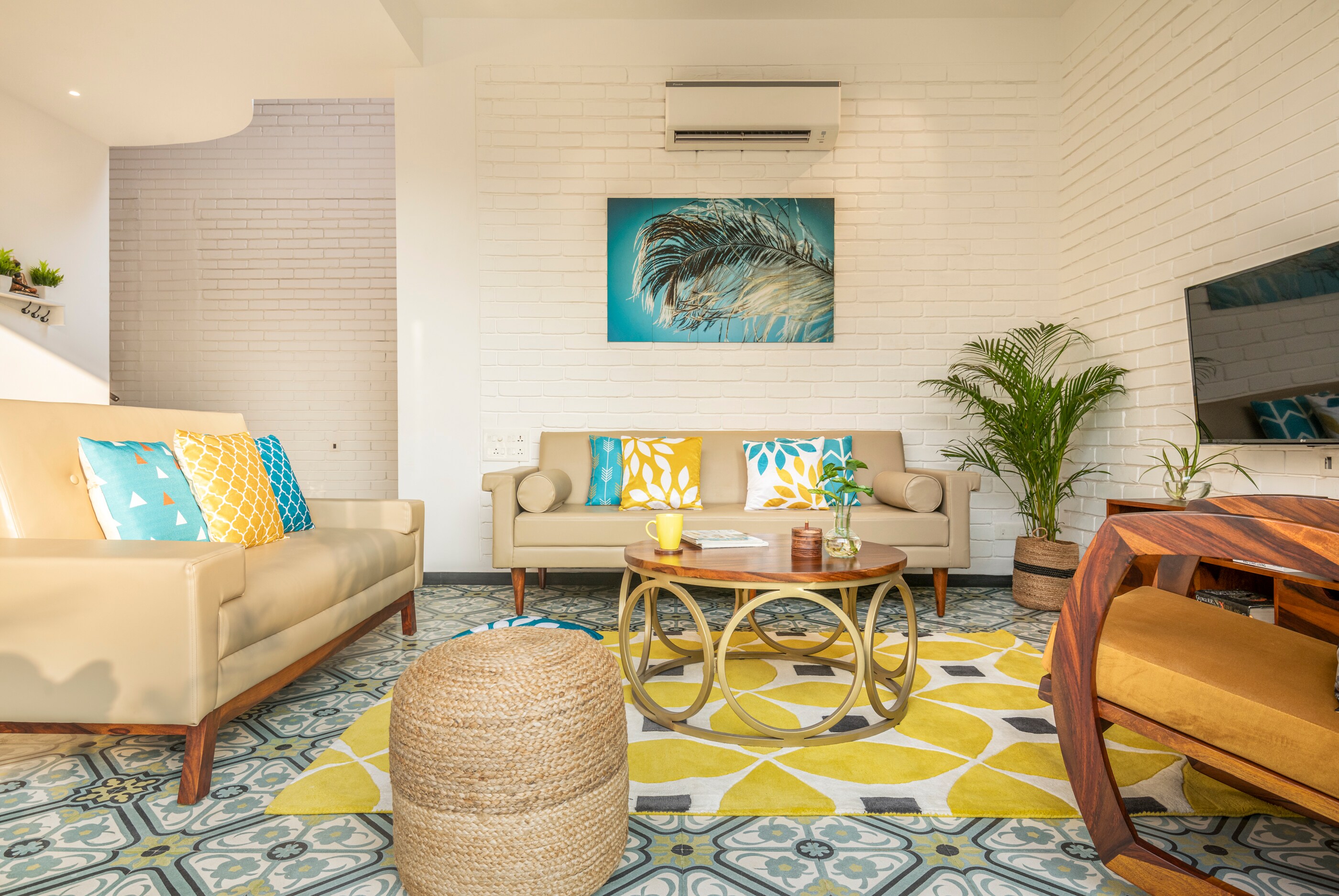La Risa - 2 BHK Private Pool Villa at Vagator by The Blue Kite (9) - Tap to explore photos