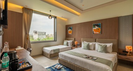 Perfectstayz Premium Vrindavan Room Type - Family Triple bedroom