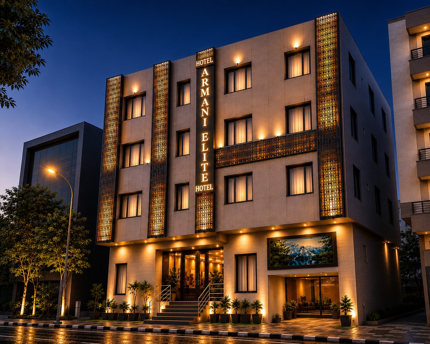 Hotel Armani Elite Near IGI Airport Delh - Tap to explore photos