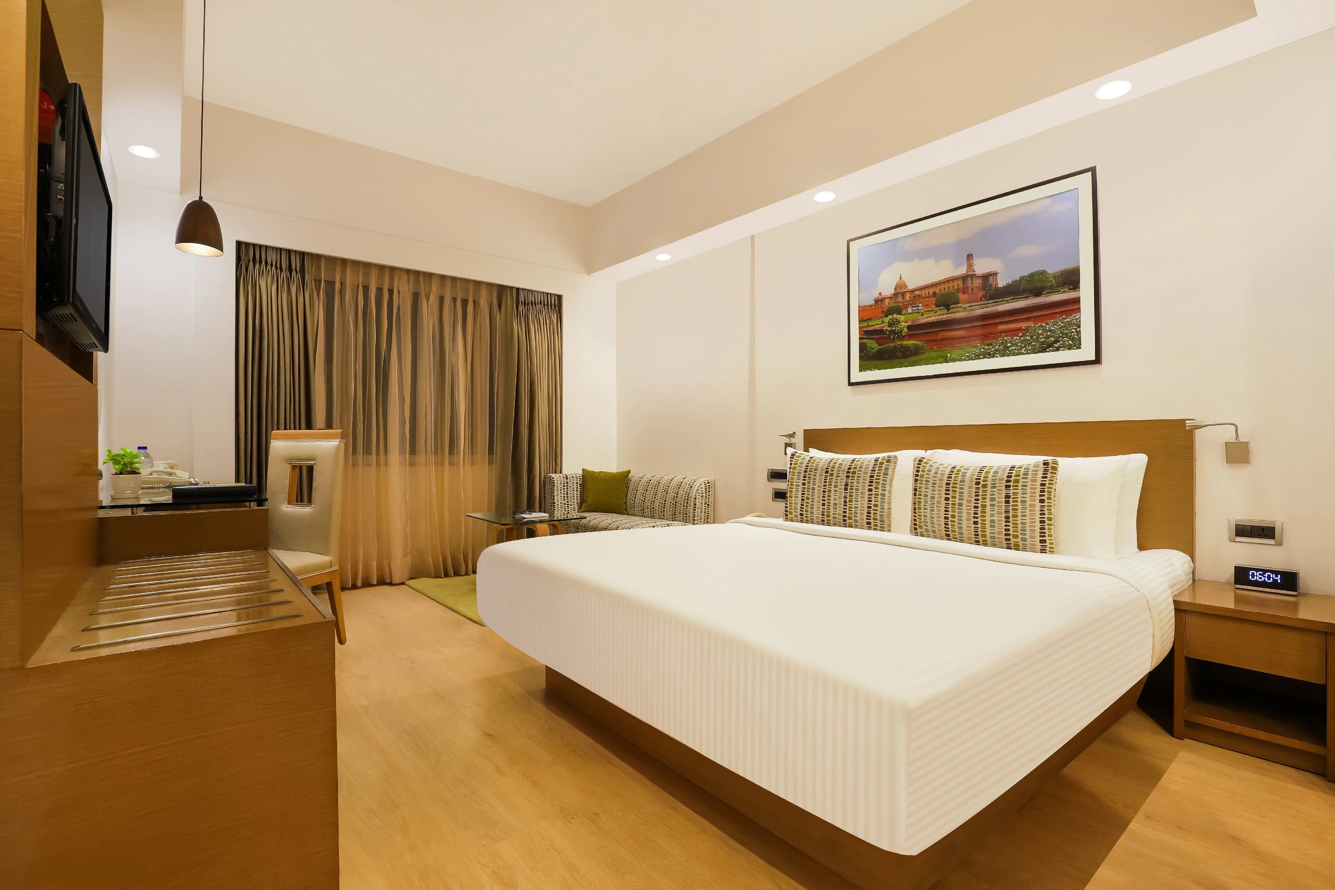 Lemon Tree Premier Delhi Airport Room Type - Executive King Room with Exclusive Lounge Access & Evening Cocktails Lemon Tree Premier Delhi Airport Room Type - Executive King Room with Exclusive Lounge Access & Evening Cocktails