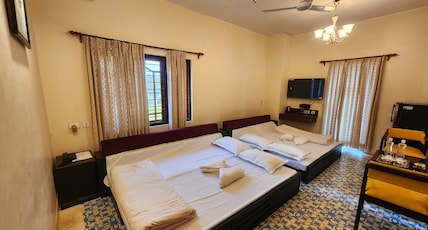 Lukochurri Room Type - Tagore Chhaad Room (Four Bedded) with Wifi and Terrace Lukochurri Room Type - Tagore Chhaad Room (Four Bedded) with Wifi and Terrace