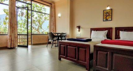 Green Peace Holiday Home | Rooms & Caretaker Room Type - Standard Twin Bed with mountain view Green Peace Holiday Home | Rooms & Caretaker Room Type - Standard Twin Bed with mountain view