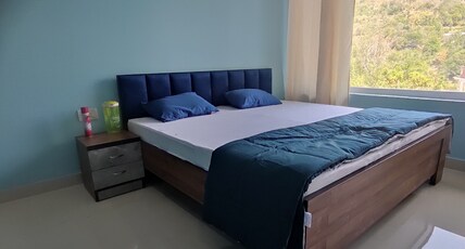Green valley homestay Room Type - Budget family room with triple bed.