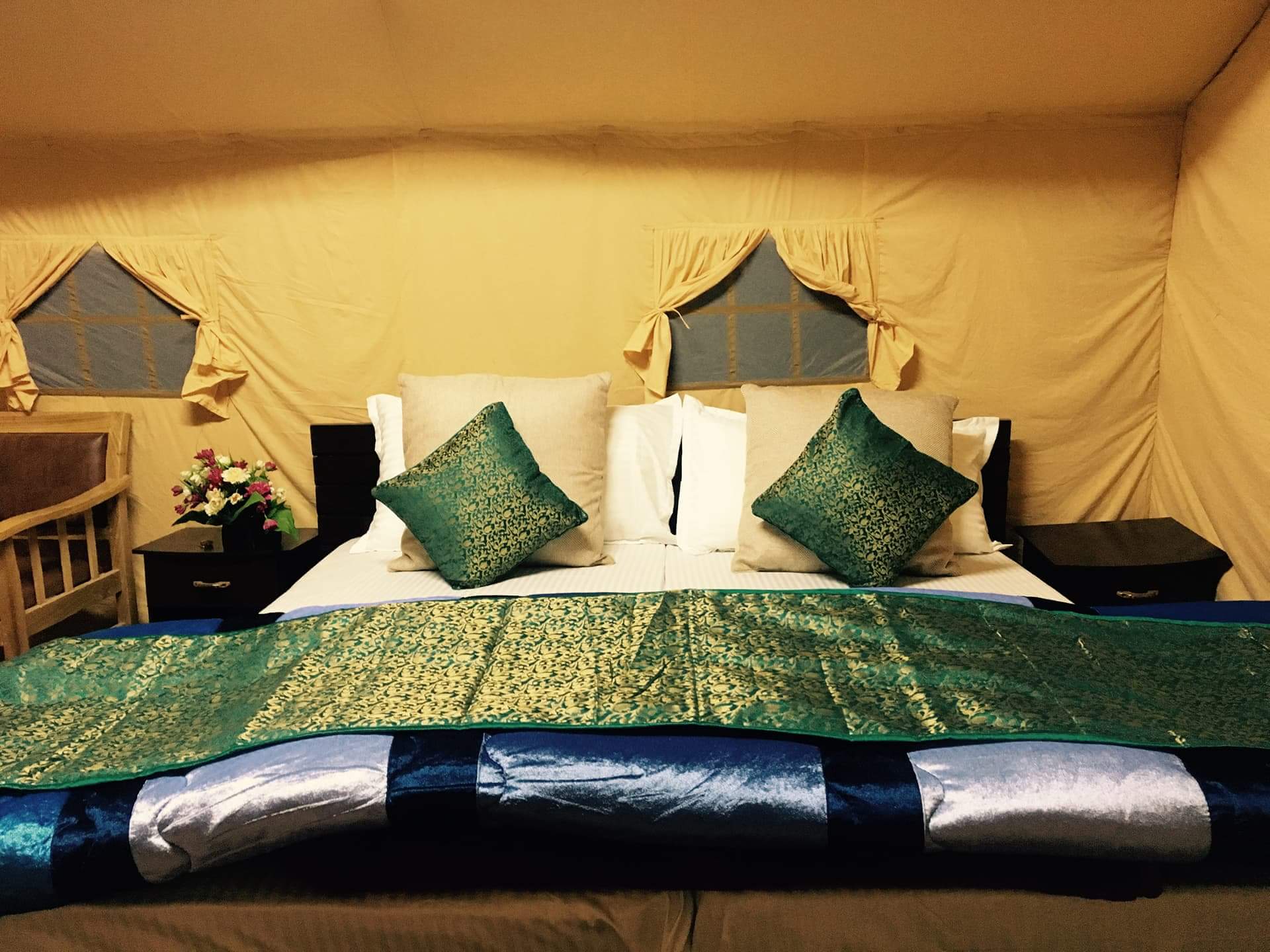 DE Nubra Camp | Deluxe Hill-view Tents - Tap to explore photos