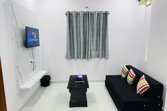 Charter Stays - Spacious 1BHK Apartment in Kondapur Near AIG Hospital
