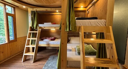 Navaura Stays & Cafe, Old Manali Room Type - Bunk Bed Rooms