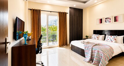 Olive Service Apartments - Golf Course Road Room Type - Standard Studio with Kitchenette
