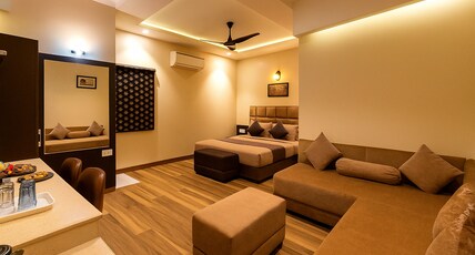 The Nirvana by urban galaxy Room Type - Presidential Suite with Balcony and Work Desk