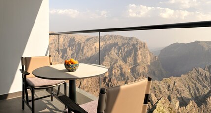 Hotel Indigo JABAL AKHDAR RESORT & SPA Room Type - 1 King Standard Canyon View Single Sofa Bed Hotel Indigo JABAL AKHDAR RESORT & SPA Room Type - 1 King Standard Canyon View Single Sofa Bed