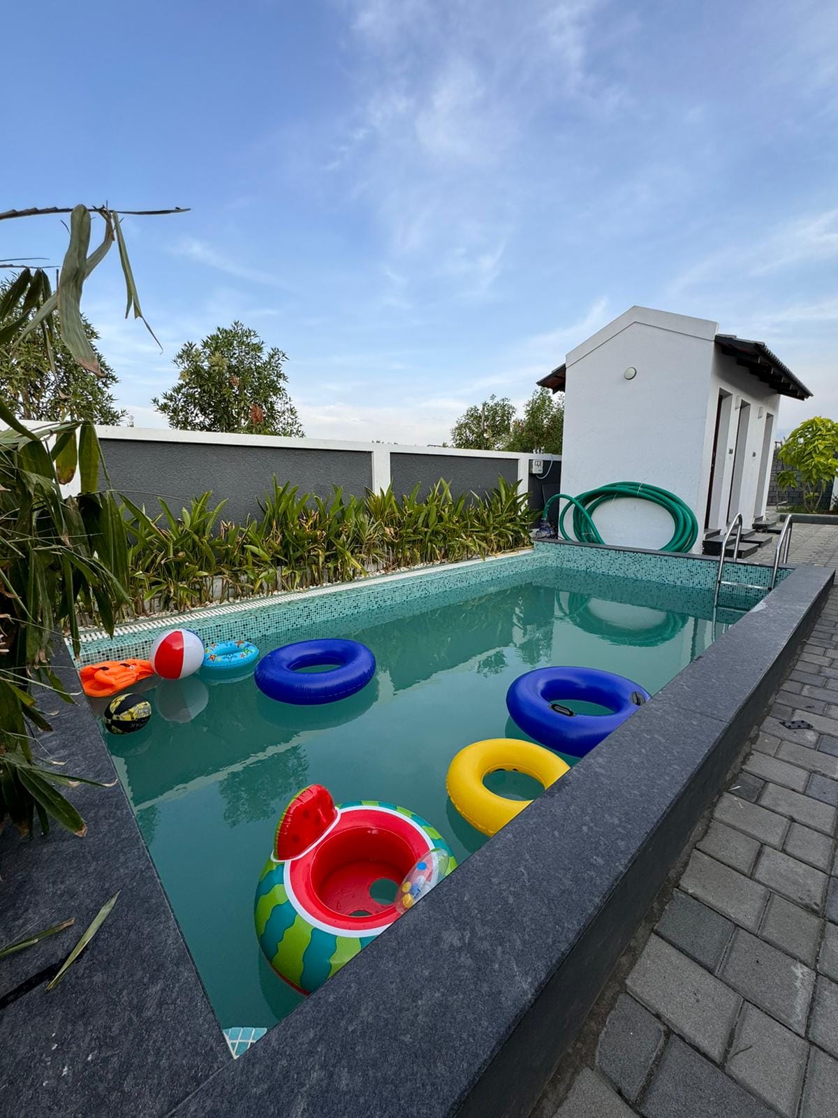 Chettinadu pool villa - Tap to explore photos