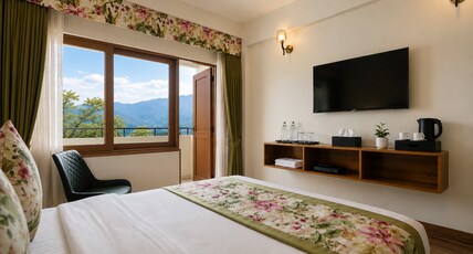 Mount Himalayan Hotel & Spa (Near Sikkim Manipal University) Room Type - Deluxe Room with Balcony and Heaters