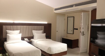 The Crown Goa Room Type - Premium Riverview Twin Room