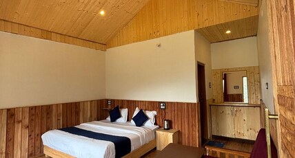 GAUTHAANA RESORT Room Type - double room with mountain view 2