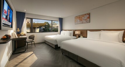 Sora Hotel Hanoi Room Type - SUITE FAMILY CITY VIEW