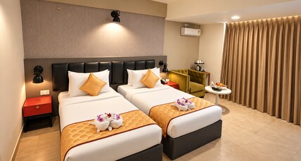 The Altruist Whitefield Hotel Room Type - Classic Twin Room