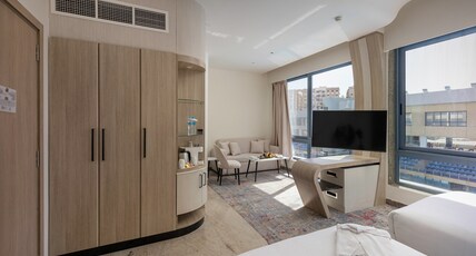 Crowne Plaza Alexandria Mirage by IHG Room Type - 2 Single Premium Pool View Sofa Bed