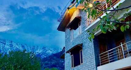 The Serene Walk, Manali Room Type - Cherry Orchard Luxury Wooden Mountain View | The Serene Walk 