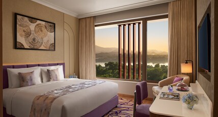 Vivanta Ekta Nagar, Statue of Unity Room Type - Deluxe Room with King Bed