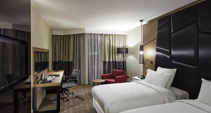 Pullman Istanbul Airport and Convention Center Hotel Room Type - DELUXE ROOM, 2 Single Size Beds, City View