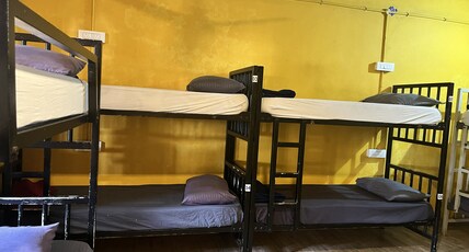 Trippr Gokarna Room Type - 8 Bed Dorm 3 Age limit - 18 to 35