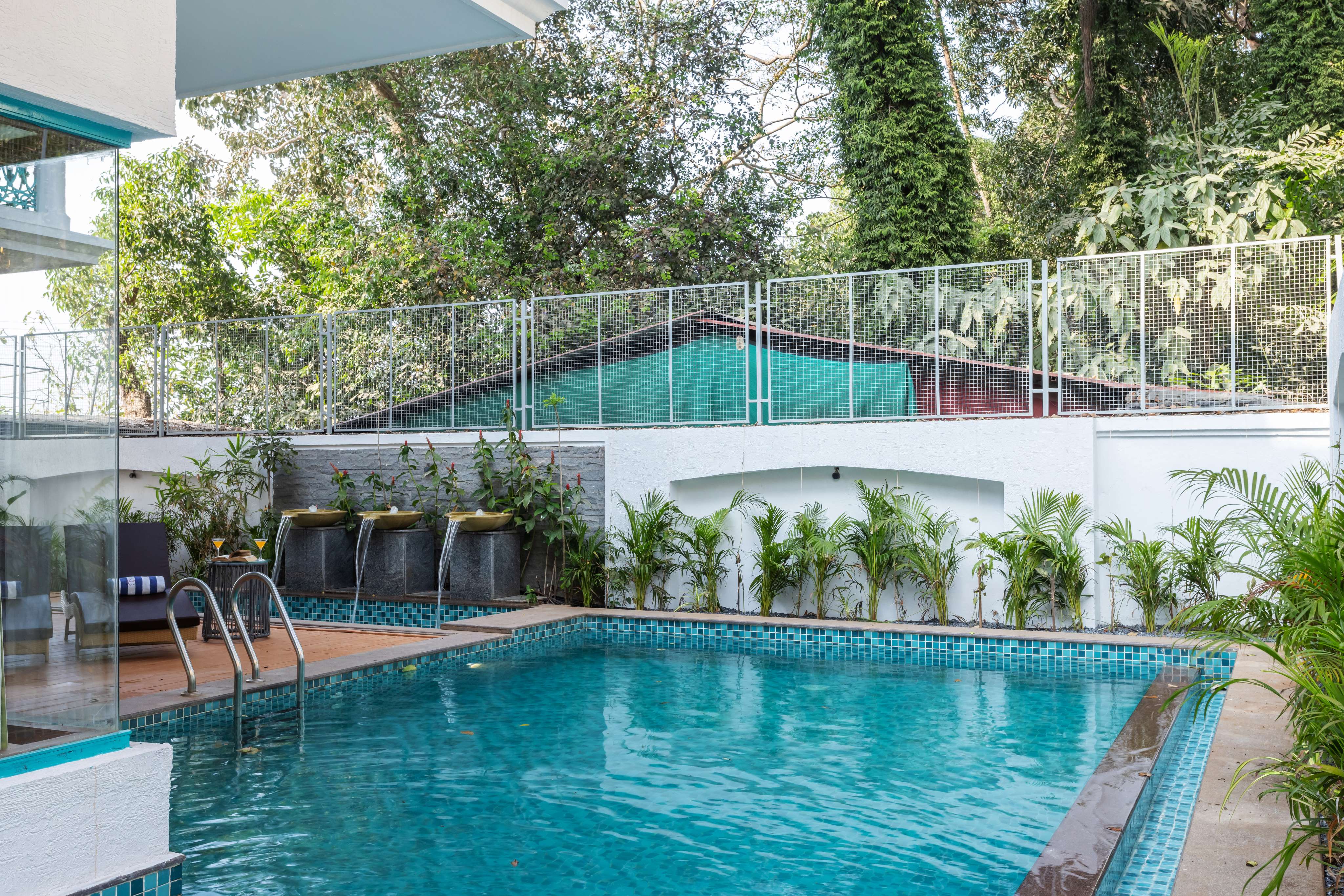 8 BHK (4 & 4 ) BHK Private Pool Villa in Sangolda - Tap to explore photos