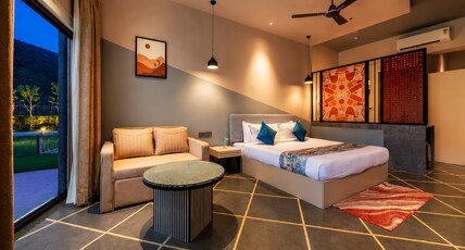 Ullasa by Aranyam | Luxury Resort, Udaipur Room Type - Mountain View Room with Private Sitout