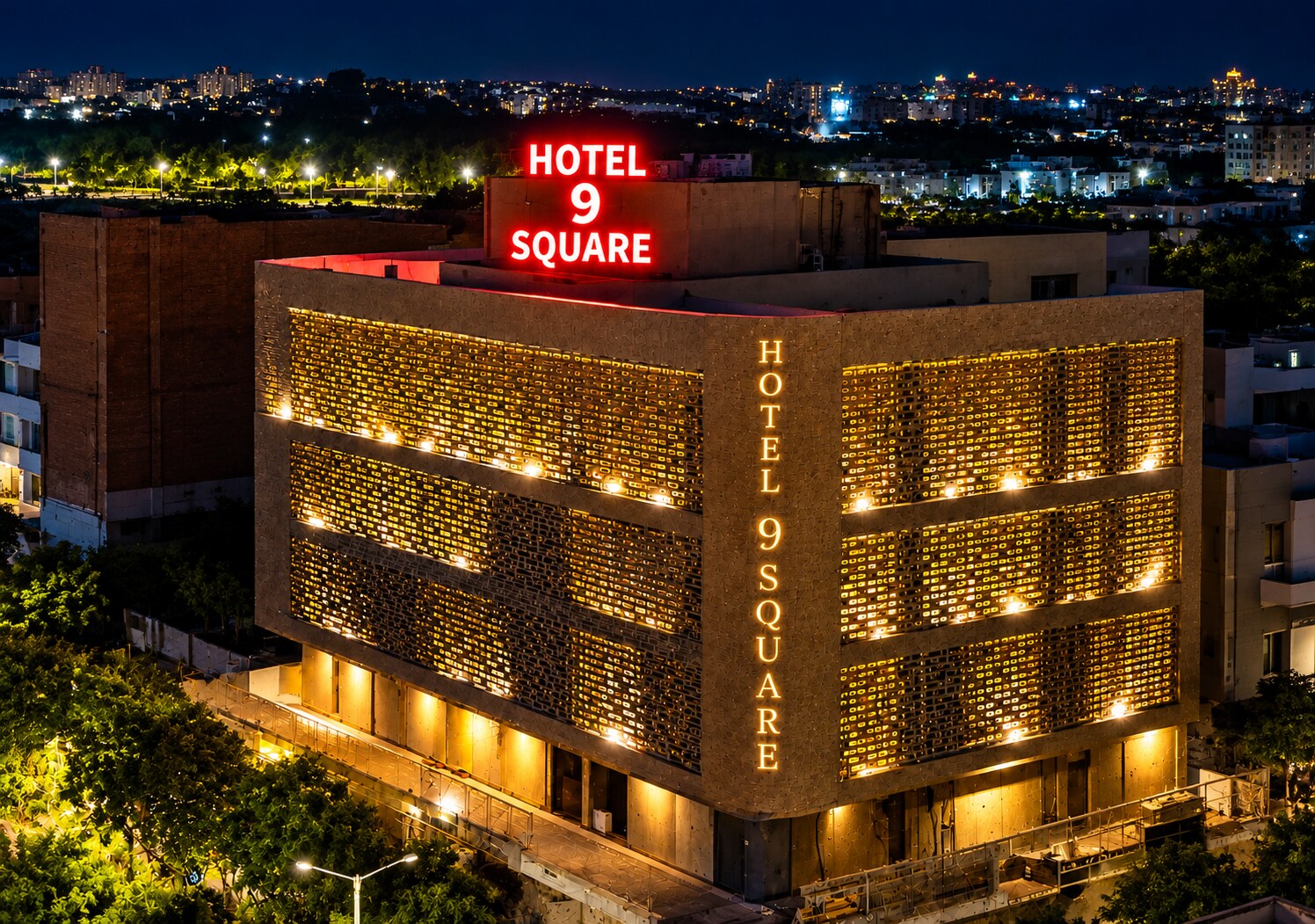 Hotel 9 Square Rajkot - Tap to explore photos