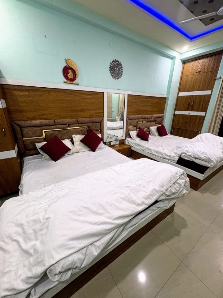 RV INN Super Deluxe AC Room with Attached Bath - Tap to explore photos