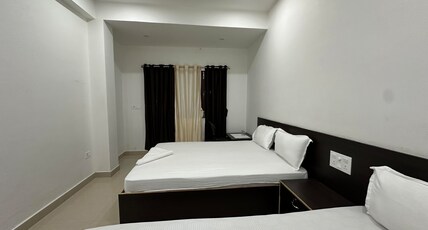 HOTEL TEMPLE VIEW Room Type - Standard Non AC - Two Queen Beds