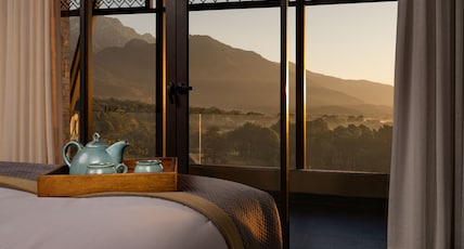 Norbu The Montanna, Dharamshala - IHCL SeleQtions Room Type - DELUXE VILLA MOUNTAIN VIEW ROOM Norbu The Montanna, Dharamshala - IHCL SeleQtions Room Type - DELUXE VILLA MOUNTAIN VIEW ROOM