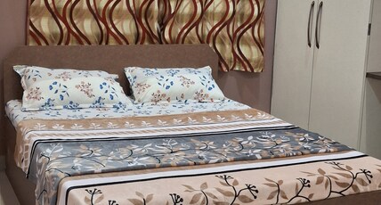 The Bright Cheerful Home - Spacious 1BHK with Deck Room Type - Bedroom with Balcony