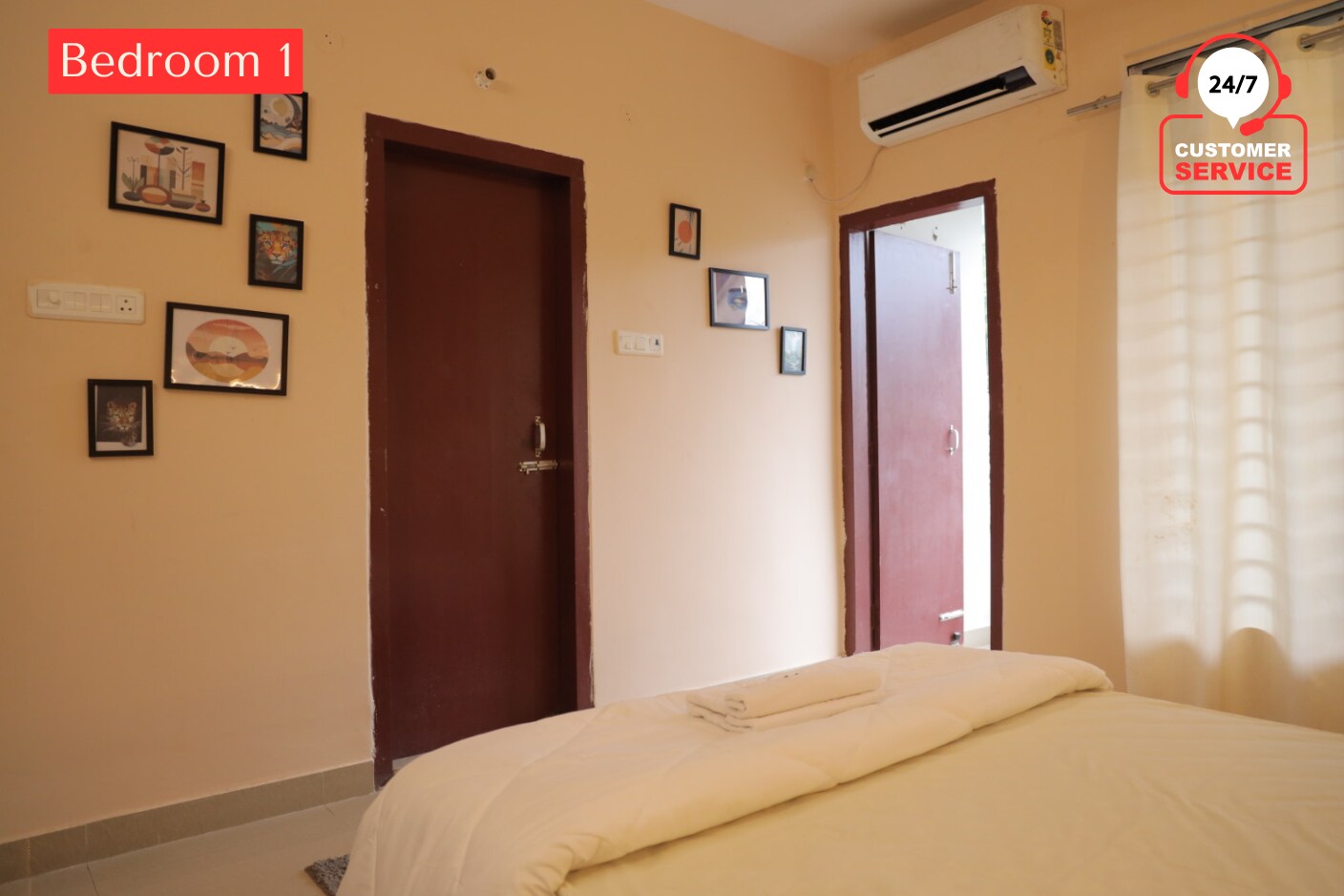 Serenite Retreats: 3BHK Suite - Tap to explore photos
