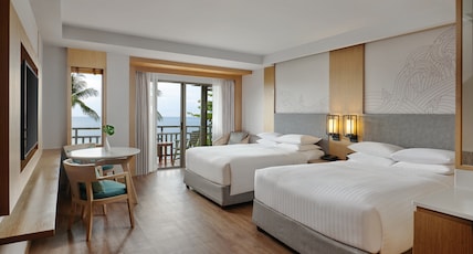 Phuket Marriott Resort & Spa, Merlin Beach Room Type - Larger Guest room, 2 Double, Ocean view Phuket Marriott Resort & Spa, Merlin Beach Room Type - Larger Guest room, 2 Double, Ocean view